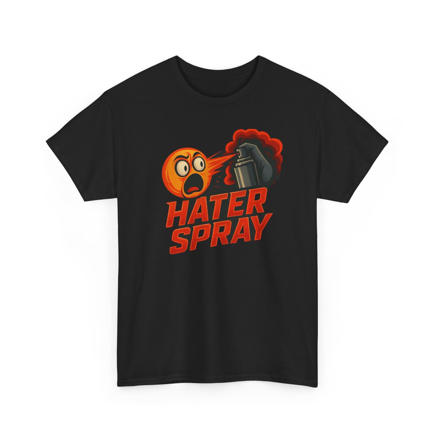 STOP HATING Unisex Heavy Cotton Tee